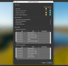 Load image into Gallery viewer, Advanced Pano2VR Skin with Choice of Regular Menu and Category Menu